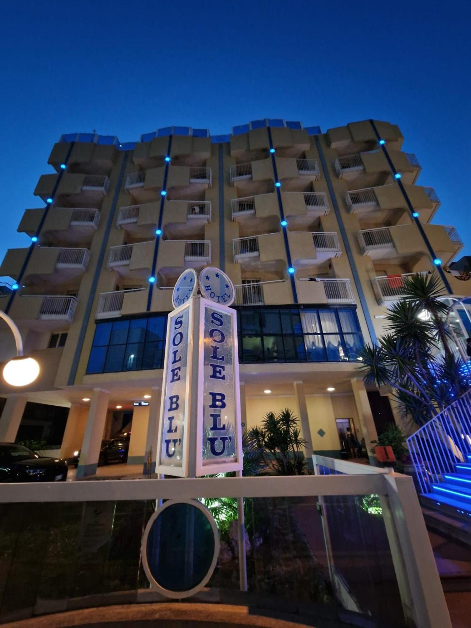 Hotel Soleblu ريميني المظهر الخارجي الصورة